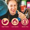 ProtiDIET BBQ High Protein Crisps - Gluten Free, Low Fat, Naturally Flavoured - Savory Healthy Snacks for Adults, Potato and Pea Guilt Free Enjoyment Crisp- 7 Pouch Protein Snacks view 4