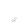 Caspari White Pearl Paper Linen Guest Towels, Monogram Initial P, Pack of 24 view 1