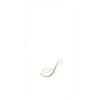 Caspari White Pearl Paper Linen Guest Towels, Monogram Initial S, Pack of 24 view 1