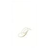 Caspari White Pearl Paper Linen Guest Towels, Monogram Initial T, Pack of 24 view 1
