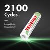 Tenergy 12 Pack Centura AAA and TN160 Charger, Low Self-Discharge AAA 1.2V 800mAh NiMH Rechargeable Batteries for Remote Controllers, Toys, and More view 4