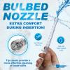 Cleanstream Pump Action Enema Bottle with Flexible Nozzle and SyringeStyle Handle, 300 mL Capacity, Silicone Material, Easy SelfCleansing Douche System for Controlled Personal Care view 3