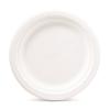 Chinet Classic White, Round Appetizer and Dessert Plates, 6.75 Inches, 70 Count view 2