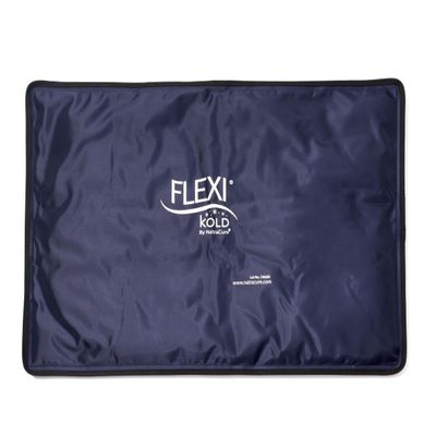 FlexiKold Extra Large Gel Soft Flexible Ice Pack for Injuries  Ice Compress, Ice Pad, & Flat Ice Wrap for Post Surgery for Injuries of Shoulder, HIPS & Full Back  XL  Oversize 13 x 21.5