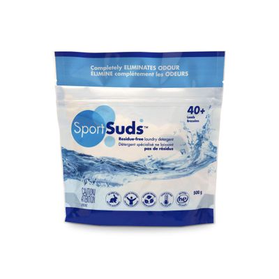 Sport Laundry Detergent, Odor Eliminator Technology, Laundry Soap for Workout Clothes and Everyday Use - Sport Suds 500grams