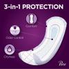 Poise Incontinence Pads for Women, Ultimate Absorbency, Long, Original Design, 108 Count (4 Packs of 27) view 2