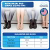 Metatarsal Pads for Women & Men - Medium (Pack of 6) - Reusable Forefoot Pads - Self-Adhesive Shoe Inserts for Mortons Neuroma, Metatarsalgia, Ball of Foot Pain view 3