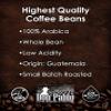 2LB Pablo's Pride Guatemala - Medium-Dark Roast - Whole Bean Arabica Coffee - Low Acidity - 2 Pound Bag view 2
