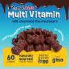 YUM-V'S - Kids Multivitamin Chewable Chocolate Bears - Multivitamin for Kids Supplement - 16 Vitamins & Minerals - Vitamins Including D, Zinc, C, B Complex & More, 60 Count Pack of 1 view 2