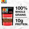 KIND Healthy Grains Granola, Dark Chocolate Clusters, Healthy Snacks, Gluten Free, 100% Whole Grains, 10g Protein, 11oz, 6 Count view 4