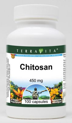 Chitosan - 450 mg (100 Capsules, ZIN: 519716) - 3 Pack