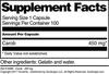 Carob - 450 mg (100 Capsules, ZIN: 519496) view 4