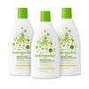 Babyganics Baby Shampoo + Body Wash Pump Bottle, Chamomile Verbena, , 3 Pack, Packaging May Vary view 1