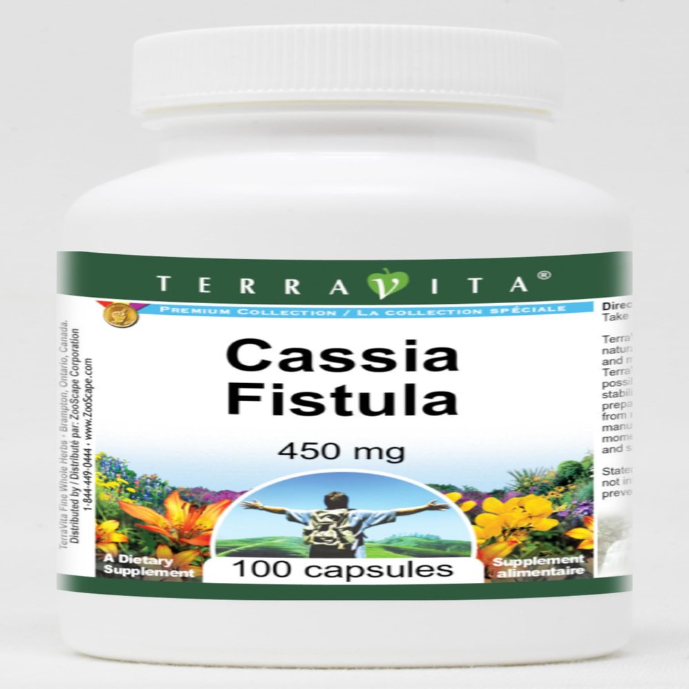 Cassia Fistula - 450 mg (100 Capsules, ZIN: 519531) - 3 Pack
