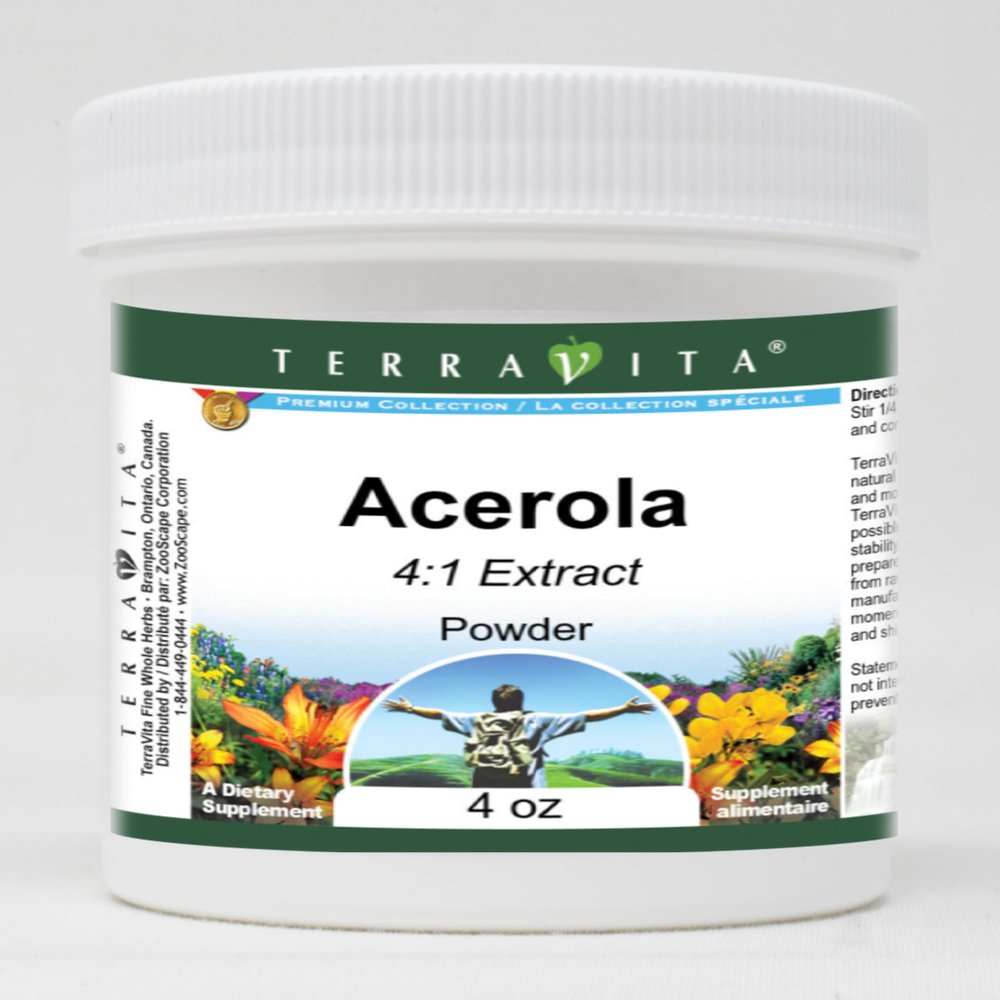 Acerola 4:1 Powder (4 oz, ZIN: 518823) - 3 Pack