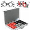 CGOLDENWALL 266 Pcs Optical Lens Optometry Rim Case Kit Set w/Optometry Test Trial Frame view 2