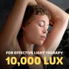 Circadian Optics Lattis Bright Light Therapy Desk Lamp | As Seen On Shark Tank | Ultra Powerful 10,000 LUX Brightness | 5500K Color Mimics Noon Day Sun | Improve Your Mood, Sleep, Energy & Focus view 2