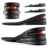 Height Increase Insole 3-Layer Air Cushion Heel Insert Lift Shoes Insole for Men and Women Invisible Elevator Adjustable Insoles view 1