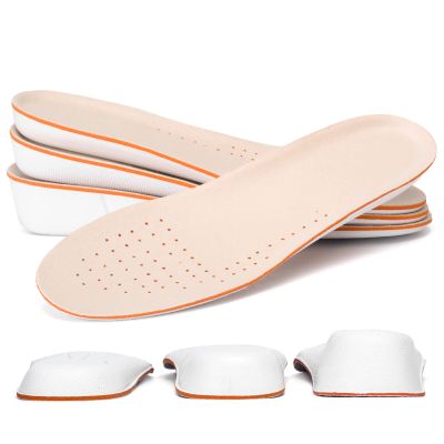 Height Increase Insole 1.5cm Breathable High Full Shoe Insoles Shoe Inserts Cushion Pads Lift Kits Elevator Insoles for Women US4-7