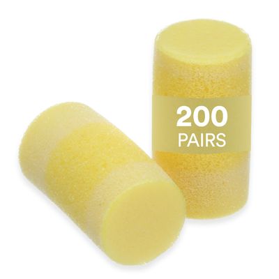 3M Ear Plugs, E-A-R Classic Small 311-1103, 200 Pair of Disposable Earplugs, Pairs Individually Wrapped, Uncorded, 29 dB NRR, Foam, Smaller Ear Canals, Roll Down, ANSI/ASA S12.71-2018