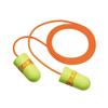 3M Ear Plugs, 200/Box, E-A-Rsoft SuperFit 311-1254, Corded, Disposable, Foam, NRR 33, Drilling, Grinding, Machining, Sawing, Sanding, Welding, 1/Poly Bag view 1