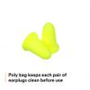 3M Ear Plugs, 200 Pairs/Box, E-A-Rsoft FX 312-1261, Uncorded, Disposable Foam Earplugs, Noise Reduction Rating NRR 33, Drilling, Grinding, Machining, Sawing, Sanding, Welding, 1 Pair per Poly Bag view 4
