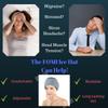 Migraine Gel Ice Hat by FOMI Care | Cooling Headache Pack | Wearable Cold Therapy Wrap for Tension, Sinus, Pressure Pain Relief | Stress Reliever | Freezable (Gray - 3 Packs) view 4