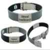 "ADRENAL INSUFFICIENCY" Sport/Slim Reversible Medical Alert ID Bracelet for Men and Women view 1