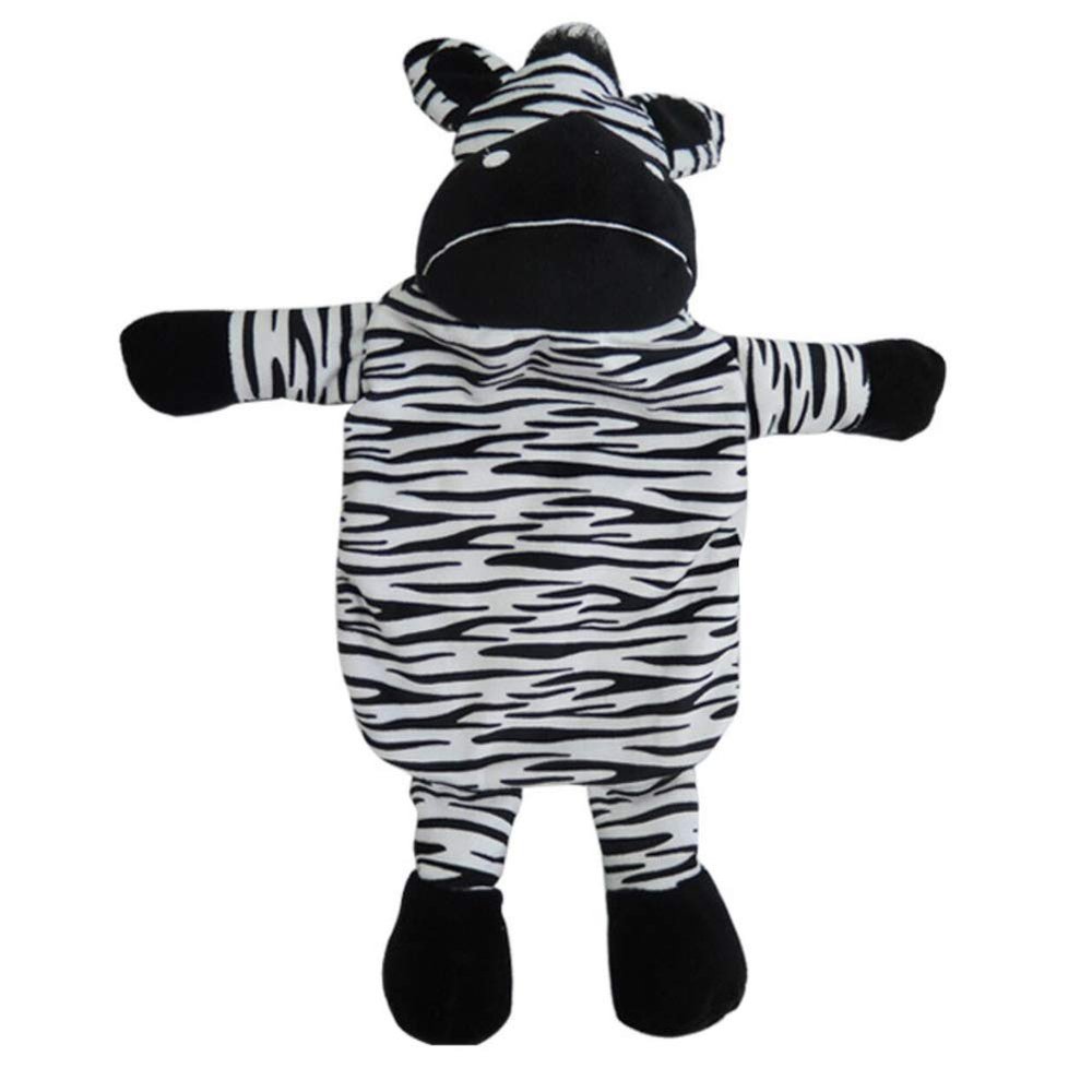 1L Hot Water Bottle with Cover Hot& Cold Relief-Zebra
