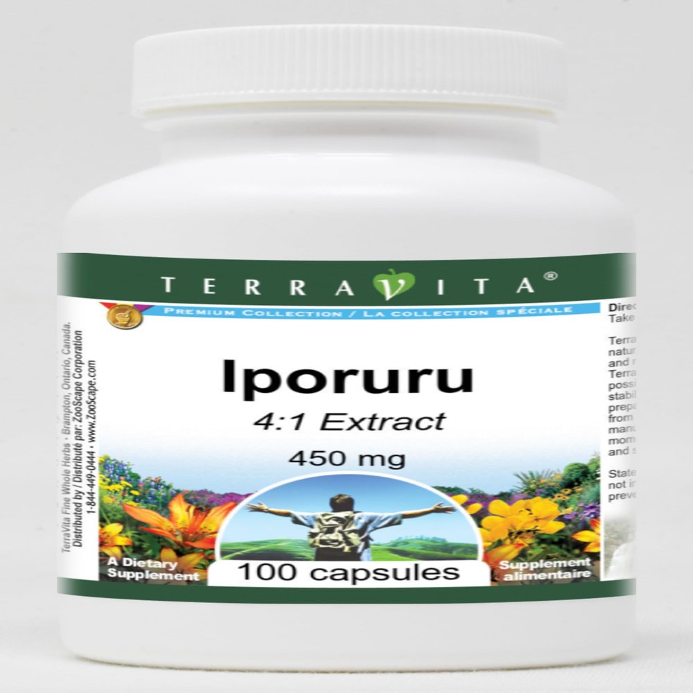 Iporuru 4:1-450 mg (100 Capsules, ZIN: 520567) - 3 Pack