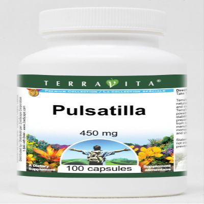 Pulsatilla - 450 mg (100 Capsules, ZIN: 521210) - 3 Pack