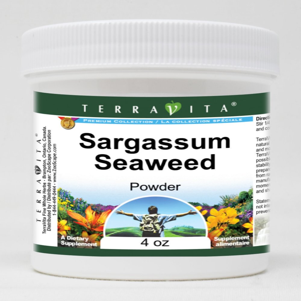 Sargassum Seaweed Powder (4 oz, ZIN: 521352) - 3 Pack