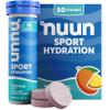 Nuun Sport Electrolyte Tablets with Magnesium, Calcium, Potassium, Chloride & Sodium, Gluten Free & Vegan, Tropical, 8 Pack (80 Servings Total) view 1