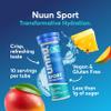 Nuun Sport Electrolyte Tablets with Magnesium, Calcium, Potassium, Chloride & Sodium, Gluten Free & Vegan, Tropical, 8 Pack (80 Servings Total) view 2