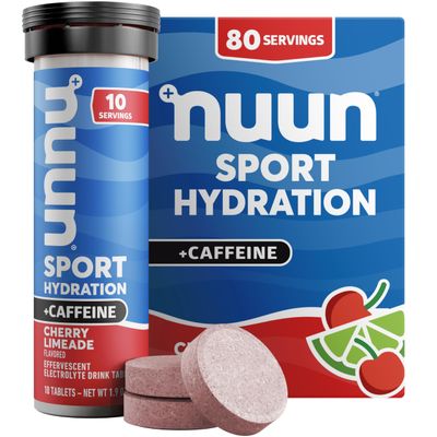 Nuun, Electrolyte Drink Tabs Energy Cherry Lemonade, 8 Count, 1.9 Ounce