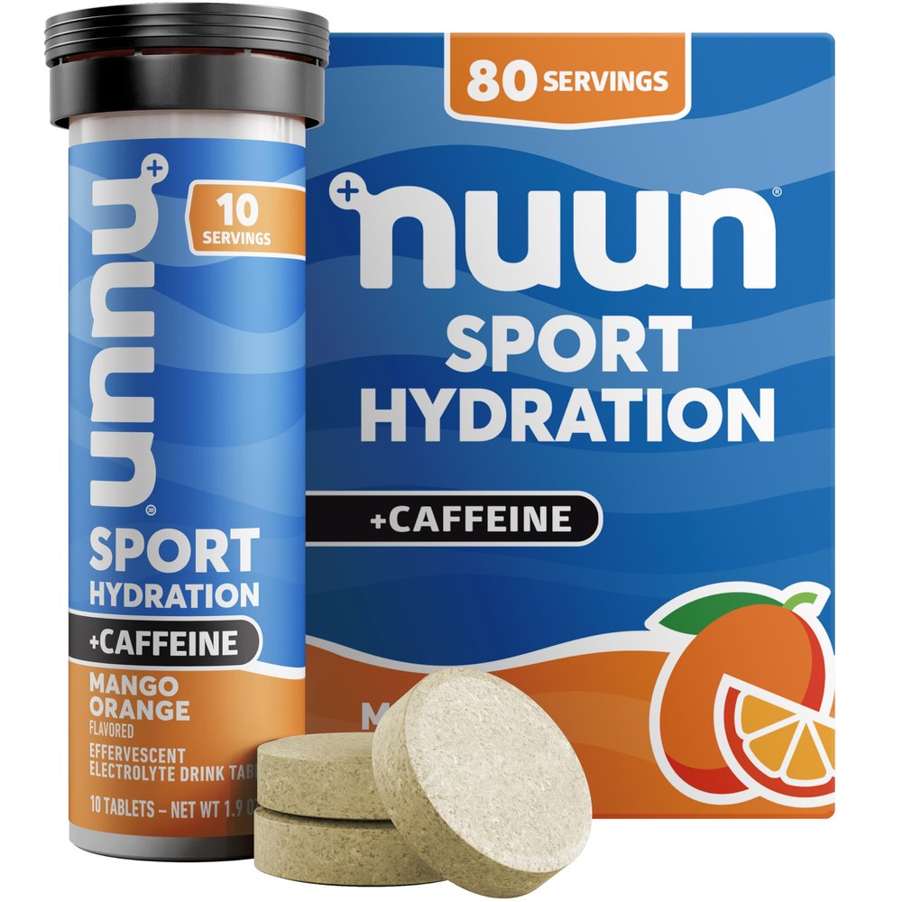 Nuun, Electrolyte Drink Tabs Energy Mango Orange, 8 Count, 1.9 Ounce