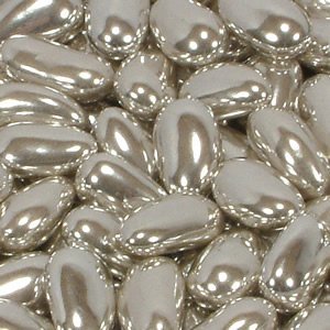 Silver Almonds Wedding Favours x50