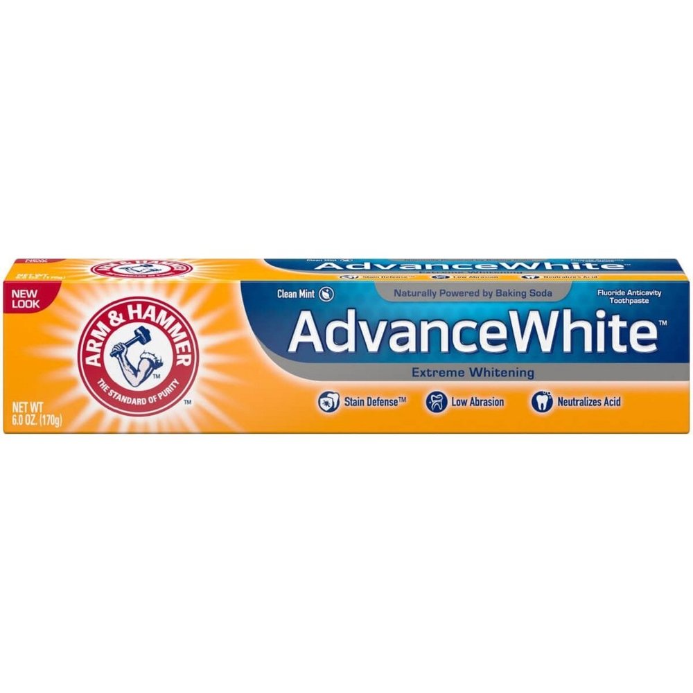 Arm and Hammer Advance White Extreme Whitening with Stain Defense 6 Oz