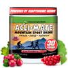 Acli-Mate Mountain Sport Drink Mix - High Altitude Acclimatization Electrolytes Powder - Energy Powder Mix - Recovery Hydration Drink for Running, Hiking, Cycling, Travel & More (1 Tub, CranRaspberry) view 1
