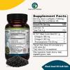 Amazing Herbs Premium Black Seed Oil Capsules - Gluten Free, Non GMO, Cold Pressed Nigella Sativa Aids in Digestive Health, Immune Support- 90 Count, (Pack of 2) (90 Count (Pack of 1)) view 2