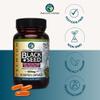 Amazing Herbs Premium Black Seed Oil Capsules - Gluten Free, Non GMO, Cold Pressed Nigella Sativa Aids in Digestive Health, Immune Support- 90 Count, (Pack of 2) (90 Count (Pack of 1)) view 3