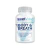 Research Verified Body & Breath Natural Deodorant & Freshener - Bad Breath & Body Odor Supplement - 60 Capsules (1 Month Supply) view 1