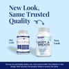 Research Verified Body & Breath Natural Deodorant & Freshener - Bad Breath & Body Odor Supplement - 60 Capsules (1 Month Supply) view 2