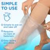 100% Waterproof Cast Covers for Shower Leg - 2pk - Tight Seal - Reusable Adult Half Leg Cast Protectors - Knee, Ankle, Foot - After Surgery Bandage and Dressing Cast Bag for Wounds and Burns view 4