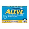 Aleve Caplets, Naproxen Sodium 220 mg (NSAID), Pain Reliever/Fever Reducer, #1 Orthopedic Surgeon Recommended, 270 Count view 1