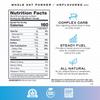 Muscle Feast Whole Oat Powder All Natural and Complex Carb Oat Fiber - Non-GMO, Vegan Powdered Oats Slow Digesting Carbohydrate Powder - Supports Steady Energy - Unflavored, 8lb view 2
