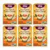 Yogi Sweet Tangerine Positive Energy Tea - 16 Tea Bags per Pack (6 Packs) - Organic Tangerine Energy Tea - Includes Black Tea Leaf, Yerba Mate Leaf, Ashwagandha Root & More view 1