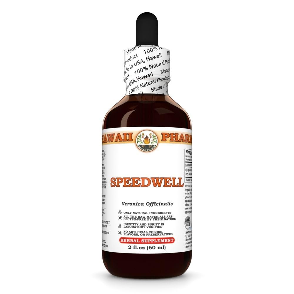 Hawaii Pharm Speedwell Leaf Liquid Extract, 2 fl oz