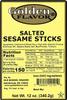 Golden Flavor Sesame Sticks - Salted - 3 pounds total - (4) 12 ounce bags view 2
