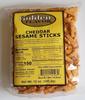 Golden Flavor Cheddar Sesame Sticks - 3 Pounds - 4 Bags of 12 Ounces view 3
